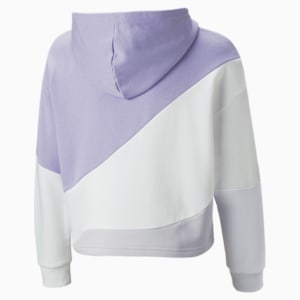 Power Cat Big Kids' Hoodie, Vivid Violet