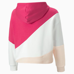 Power Cat Big Kids' Hoodie, Orchid Shadow