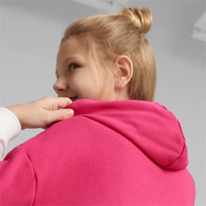 Power Cat Big Kids' Hoodie, Orchid Shadow