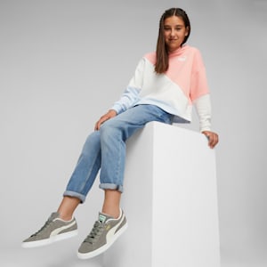 Power Cat Big Kids' Hoodie, Icy Blue, extralarge