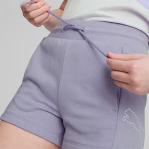 PUMA POWER High-Waist Shorts Youth, Vivid Violet, extralarge-GBR