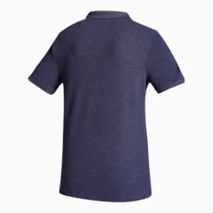 PUMA x one8 Men's Heather Slim Fit Polo, PUMA Navy, extralarge-IND
