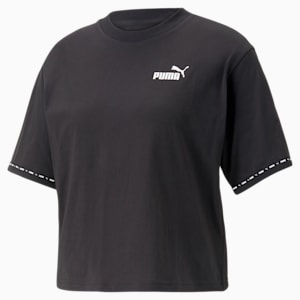 Power Cat Tape Women's Tee, PUMA Black