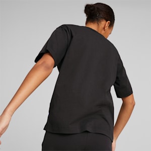 Essentials+ Pride Love Is Love Women's Tee, PUMA Black