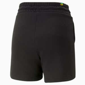 Essential+ LOVE IS LOVE Women's Regular Fit Shorts, PUMA Black, extralarge-IND