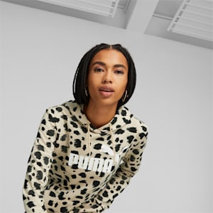 Essentials+ Animal Hoodie Women, Granola