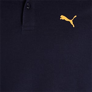 Graphic Logo Men's Polo, Peacoat