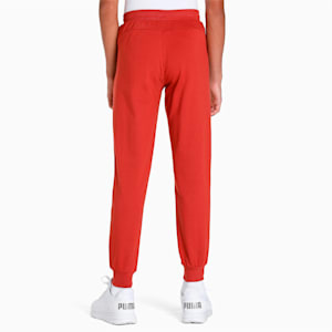 PUMA Multicolor Graphic Youth Pants, Chili Oil