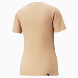 Playera estrecha Her para mujer, Dusty Tan, extralarge