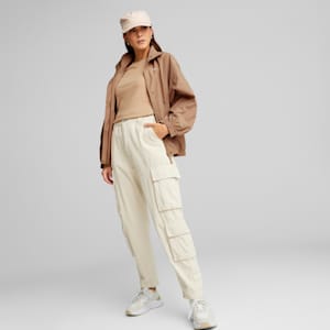 Her Slim Tee Women , Dusty Tan