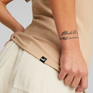 Her Slim Tee Women , Dusty Tan