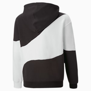 Sudadera juvenil con  gorra POWER CAT, PUMA Black
