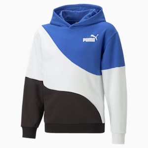 POWER CAT Hoodie Youth, Royal Sapphire