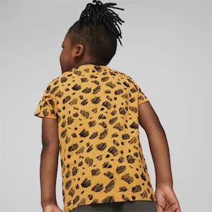 PUMA MATES Kids' Printed Regular Fit T-Shirt, PUMA Black, extralarge-IND