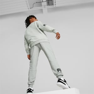 Pants de deporte juveniles POWER, Light Gray Heather