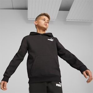 Essentials TAPE Camo Hoodie Youth, PUMA Black
