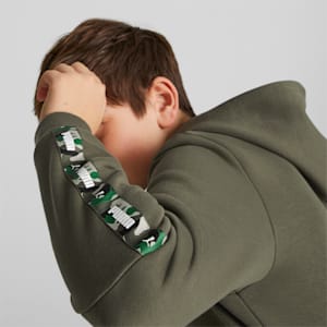 Essentials TAPE Camo Hoodie Youth, Green Moss