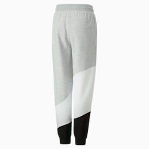 POWER Cat Pants Youth, Light Gray Heather, extralarge