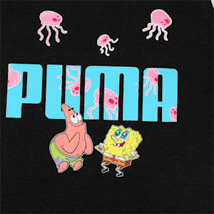 PUMA x SPONGEBOB Kids' Slim Fit Dress, PUMA Black, extralarge-IND
