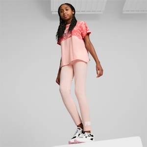 POWER Summer Tee Youth, Rose Dust