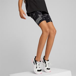 High Waist AOP Youth Tights, PUMA Black, extralarge-IND