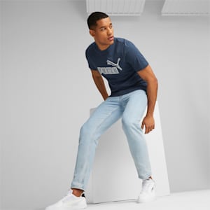 PUMA Graphics No. 1 Logo Men's Regular Fit T-Shirt, Dark Night, extralarge-IND