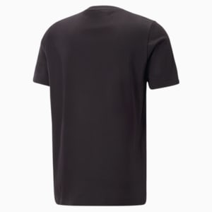Camiseta de gráficos con diseño de gato para hombre, PUMA Black