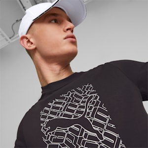 Graphics Cat Men's Tee , PUMA Black
