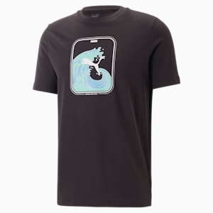 GRAPHICS Wave Men's T-Shirt, PUMA Black