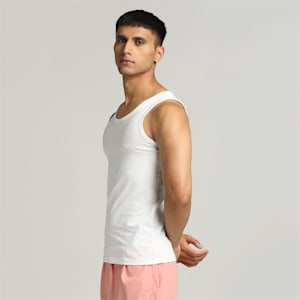 Men's Sleeveless Vests Pack of 2 with EVERFRESH Technology, PUMA White-PUMA White, extralarge-IND