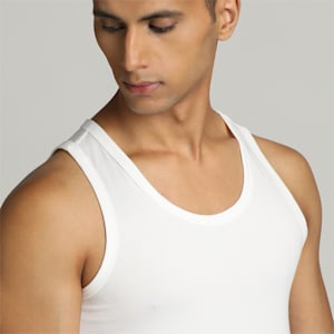 Men's Sleeveless Vests Pack of 2 with EVERFRESH Technology, PUMA White-PUMA White, extralarge-IND