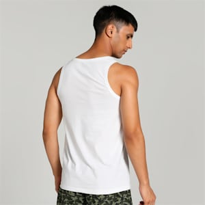Basic Sleeveless Men's Vests Pack of 2 with EVERFRESH Technology, PUMA White-PUMA White, extralarge-IND