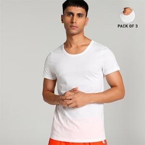 Basic Crew-Neck Vests Pack of 3 with EVERFRESH Technology, PUMA White-PUMA White-PUMA White, extralarge-IND