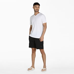 Men's V-Neck T-Shirts Pack of 2, PUMA White-PUMA Black, extralarge-IND