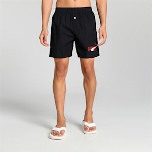 Men's Woven Boxers, PUMA Black, extralarge-IND