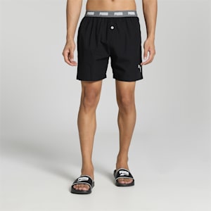 Men's Basic Woven Boxers, PUMA Black, extralarge-IND