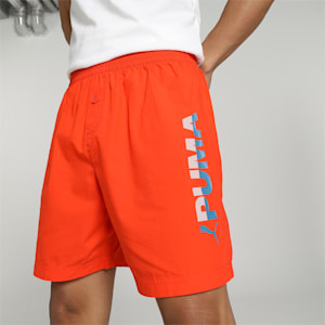PUMA Woven Men's Boxer Pack of 2, Deep Apricot-Vallarta Blue, extralarge-IND