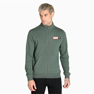Essentials Men's Logo Jacket, Thyme, extralarge-IND