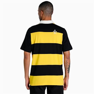 PUMA x 1DER KL Rahul Varsity Men's Polo, Sun Ray Yellow