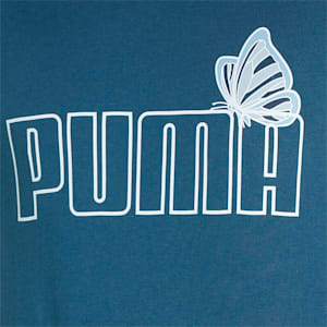 PUMA x 1DER KL Rahul Men's Logo T-Shirt, Evening Sky