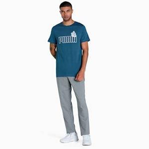 PUMAx1DER Men's Logo Slim Fit T-Shirt, Evening Sky, extralarge-IND