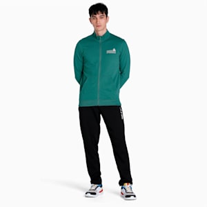 PUMAx1DER Logo Men's Jacket, Deep Forest