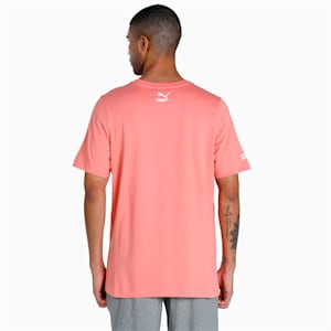 PUMA x 1DER KL Rahul  Feel Good Men's T-Shirt, Carnation Pink