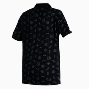 PUMA x 1DER KL Rahul  Feel Good AOP Men's Polo, Puma Black