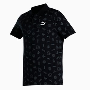 PUMA x 1DER KL Rahul  Feel Good AOP Men's Polo, Puma Black