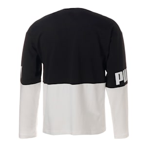 メンズ PUMA POWER 長袖 Tシャツ, PUMA Black