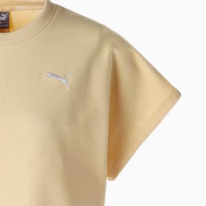 ウィメンズ PTC 半袖 ベビー Tシャツ, Light Straw