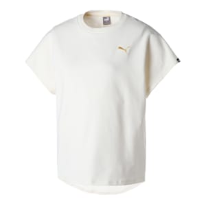 ウィメンズ 半袖 ベビー Tシャツ, Pristine