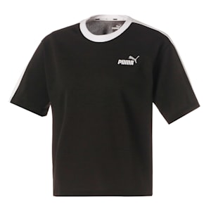 ウィメンズ CORE HERITAGE 半袖 Tシャツ, PUMA Black