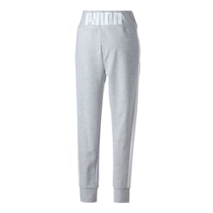 ウィメンズ PUMA POWER スウェットパンツ, Light Gray Heather